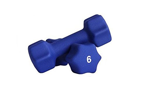 Neoprene Dumbbell Set with Rack F982646