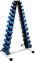 Neoprene Dumbbell Set with Rack F982646