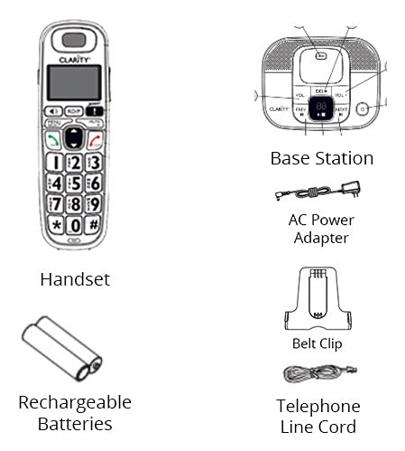 Amplified Low Vision Cordless Phone with CID Display X236469