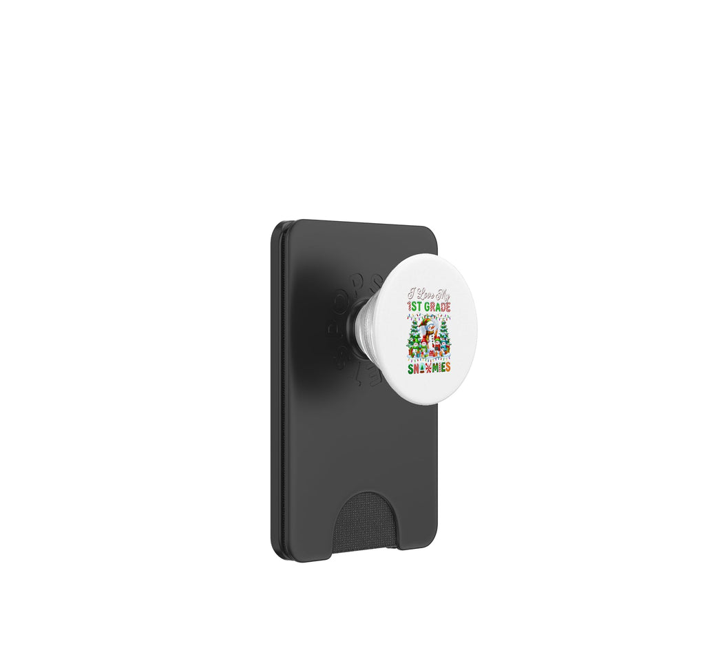 1st Grade Snowmen Teacher Students PopWallet for MagSafe S408096