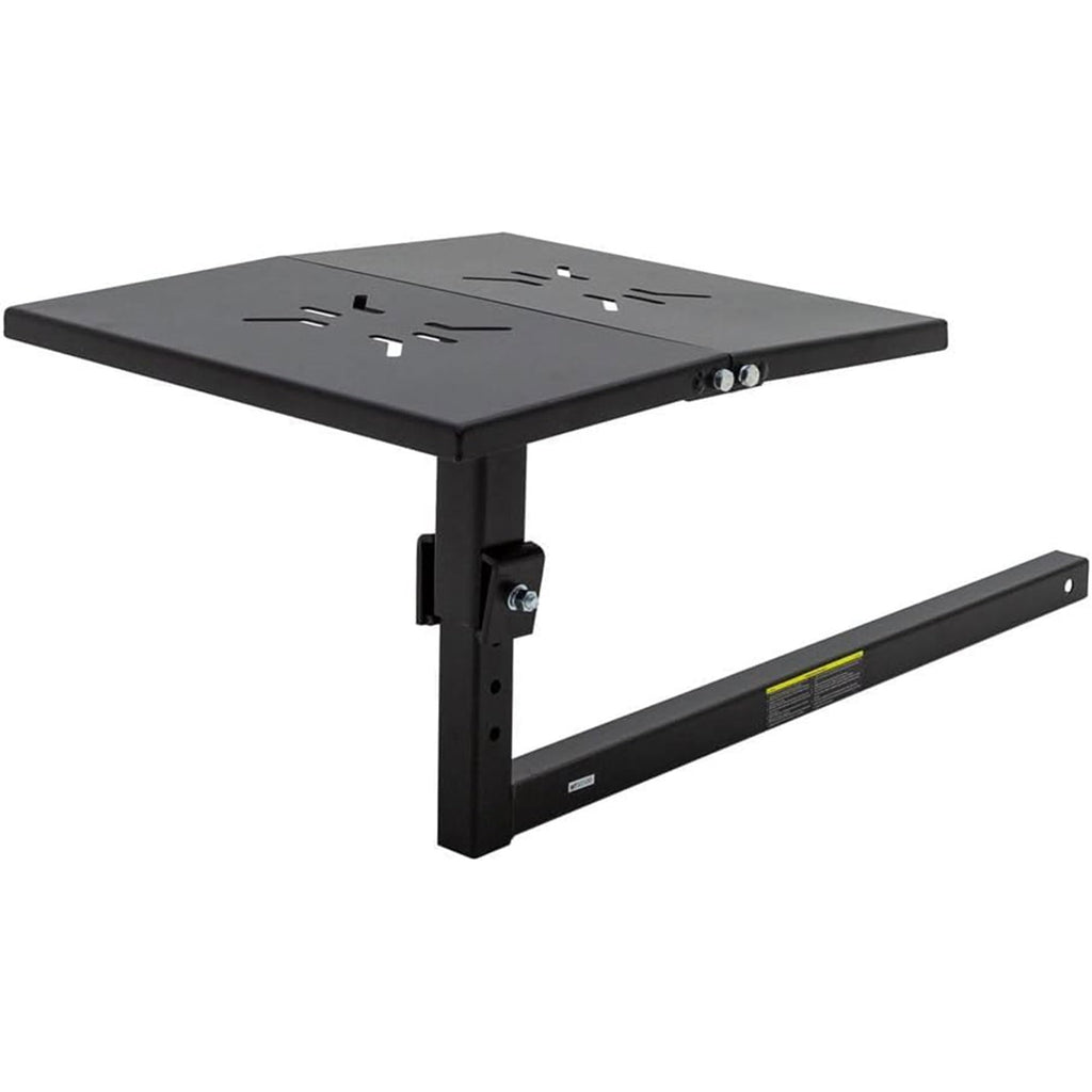 Folding Hitch-Mounted Steel Work Bench U564308