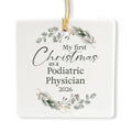 Ceramic 3-inch Square Ornament D137149