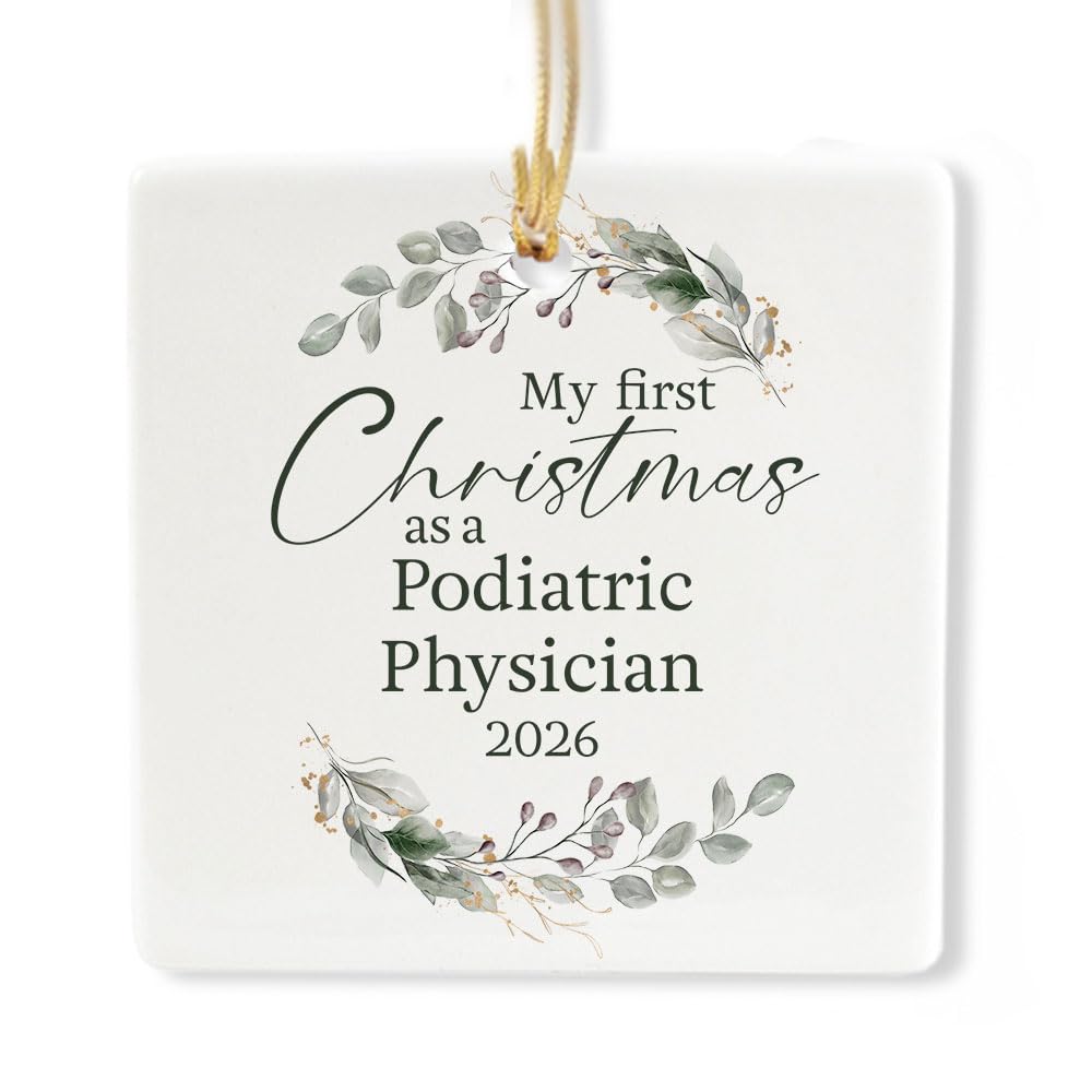 Ceramic 3-inch Square Ornament D137149