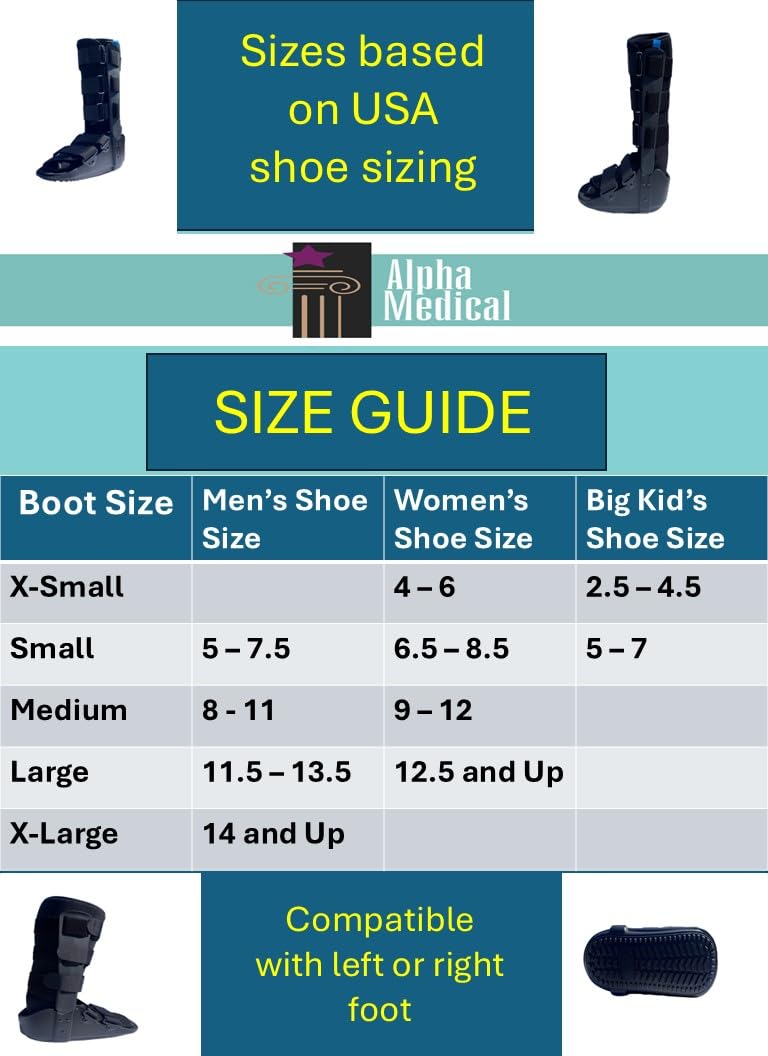 Tall Fracture Boot Walking Boot Medium P1320