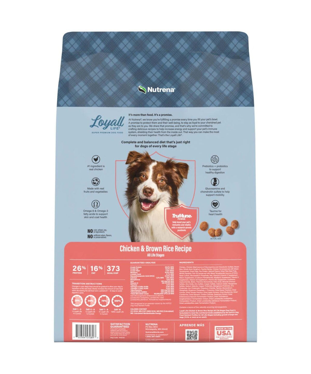Chicken and Rice Dog Food 20 Pounds B201