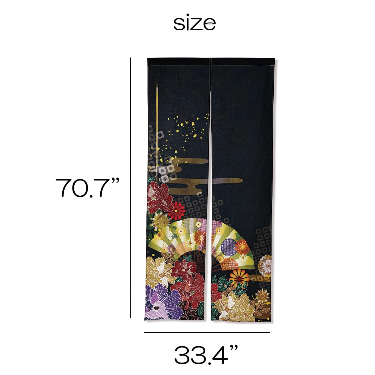Japanese Style Doorway Curtain F14920