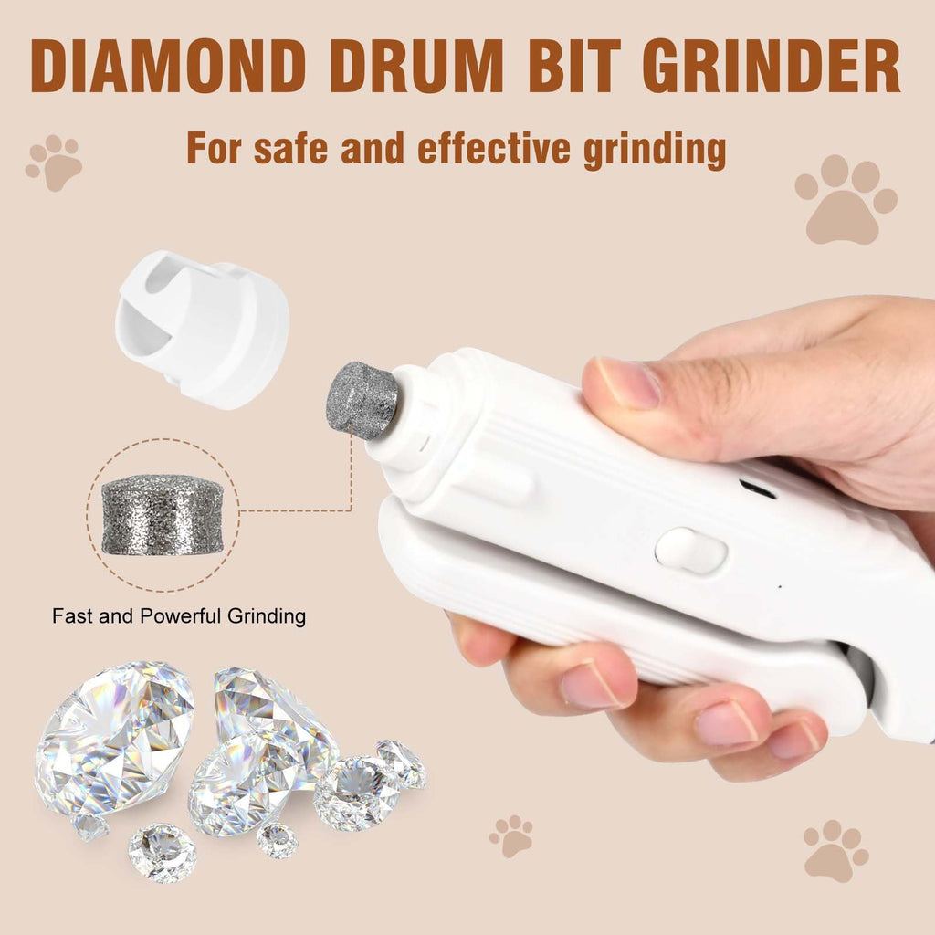 2-in-1 Dog Nail Grinder & Clippers with Light K37242