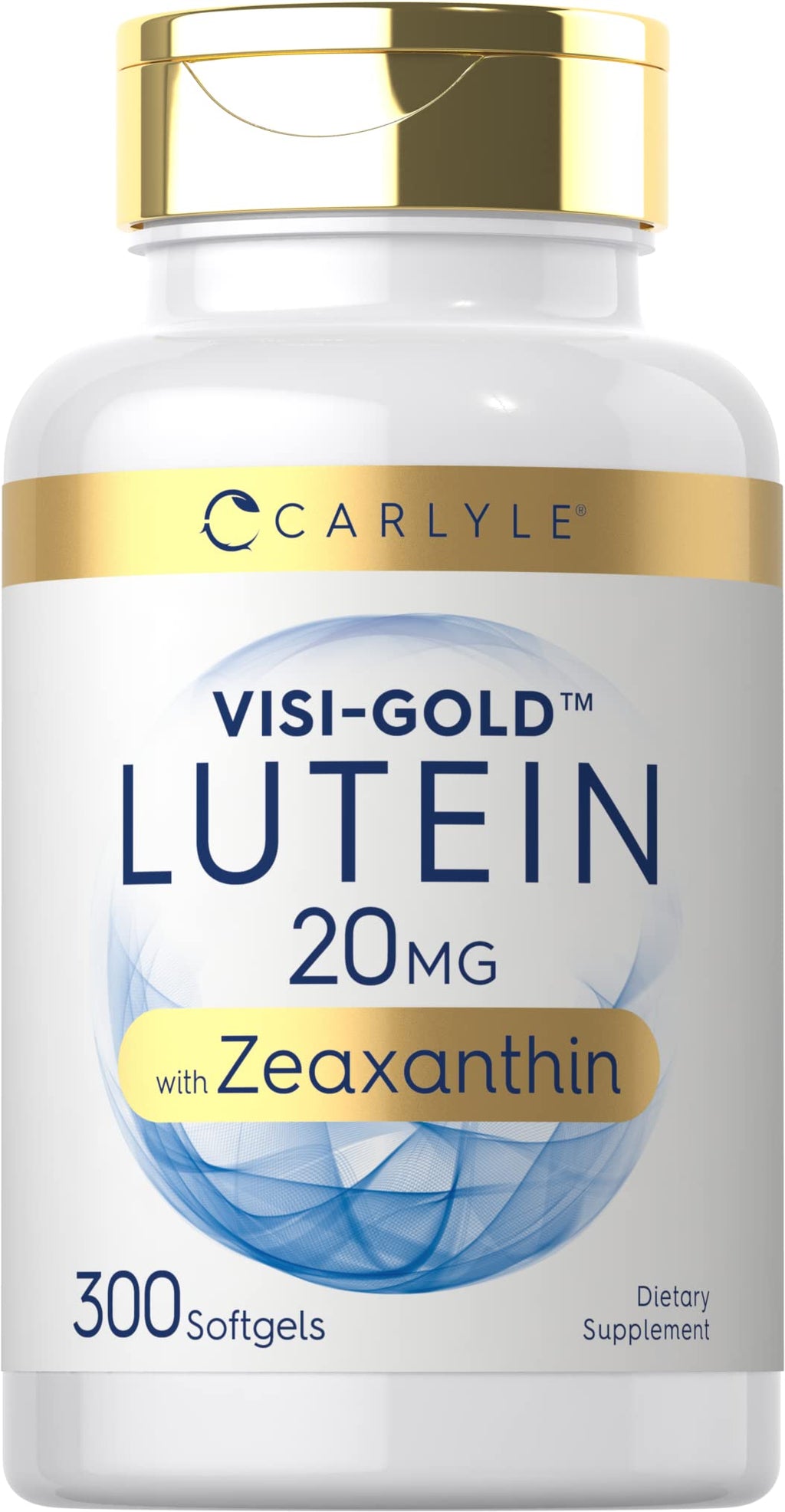 Lutein and Zeaxanthin 20mg 300 Softgels J232