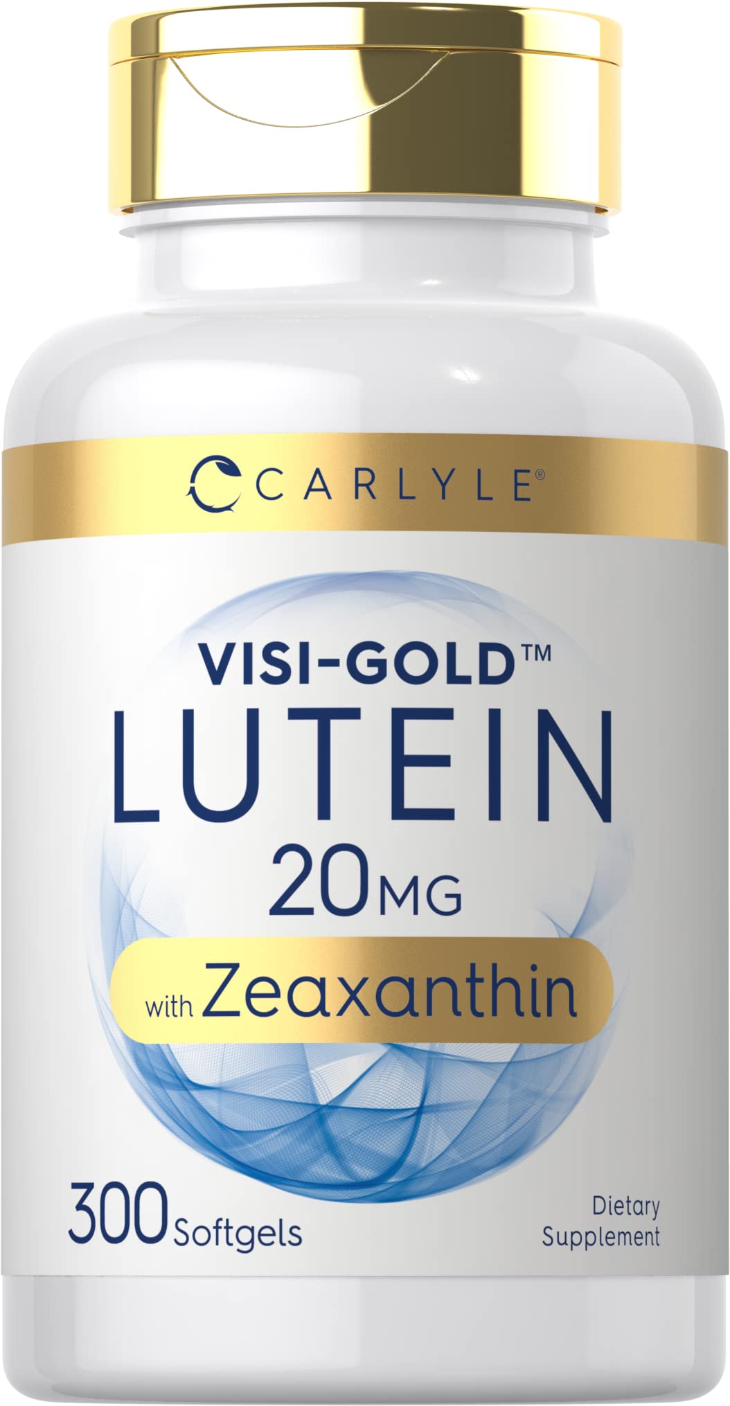 Lutein and Zeaxanthin 20mg 300 Softgels J232