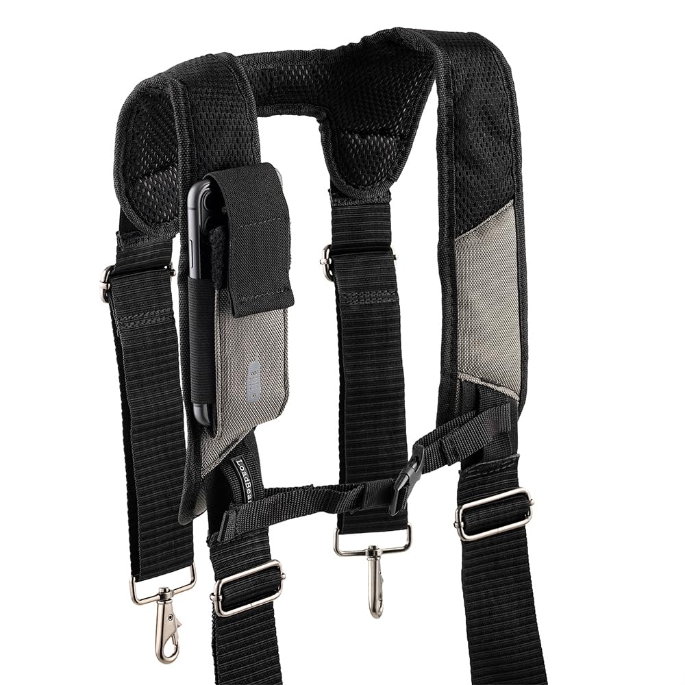 3 Bag Tool Belt with Suspenders B8865
