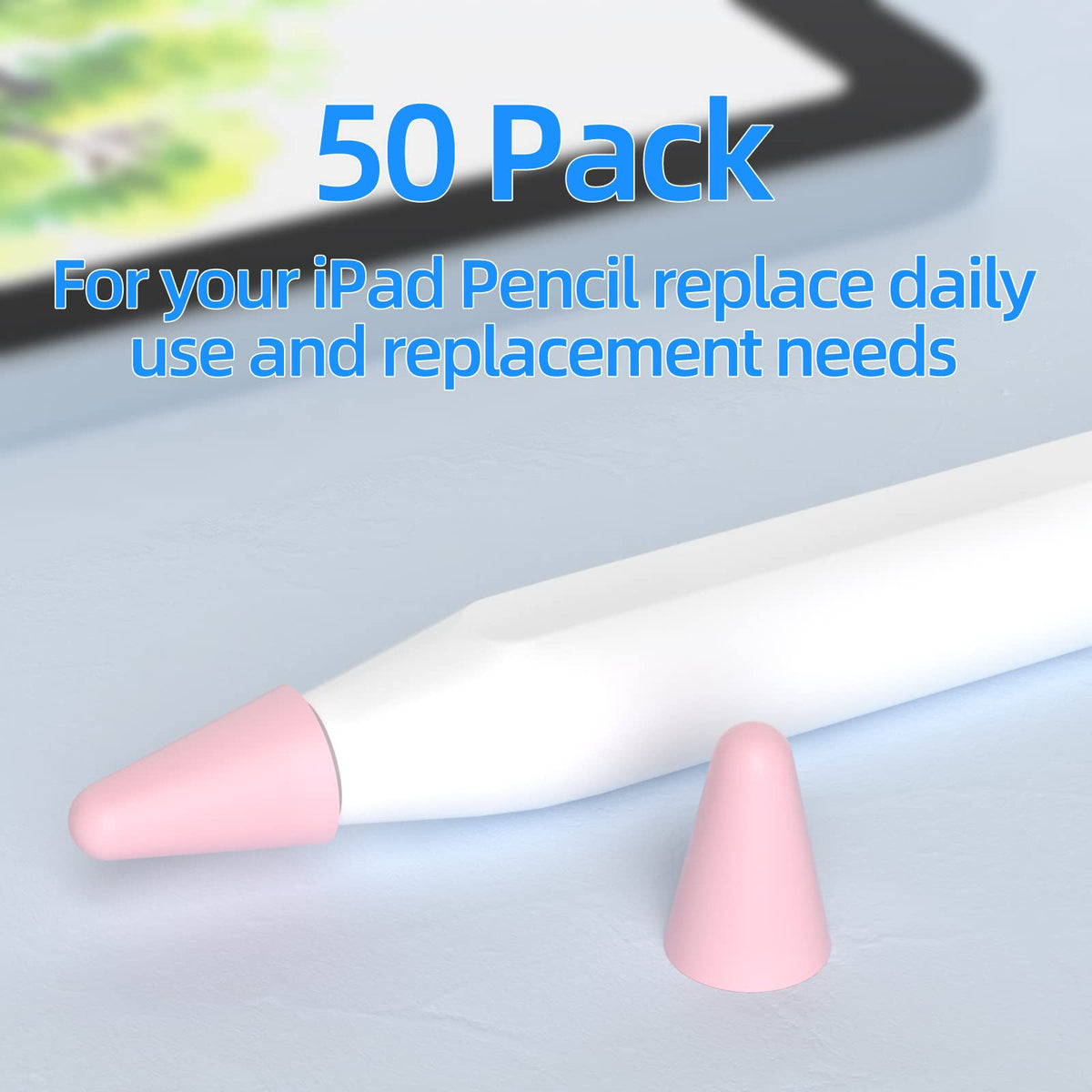 Pink Silicone Nib Protectors 50 Pack W919
