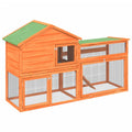 2-Tier Wooden Rabbit Hutch A100