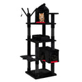 70-inch Multi-Level Black Cat Tree O132