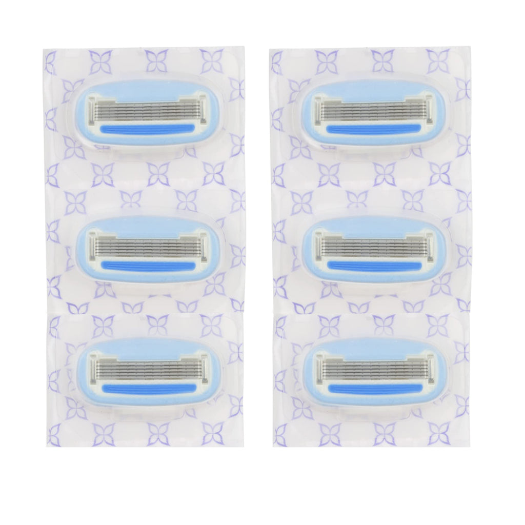 5-Blade Razor Refills 6 Count Pack of 2 I4799