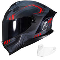 Dual Visor Flip up Modular Full Face Motorcycle Helmet O281