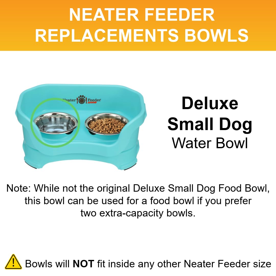 2.2 Cup Stainless Steel Dog Bowls Set of 2 M52358