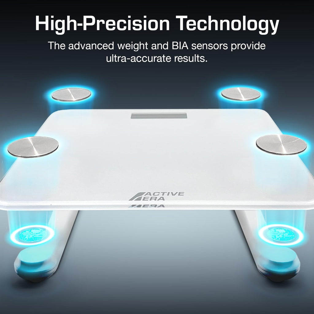 White Digital Bathroom Bluetooth Scale F92299