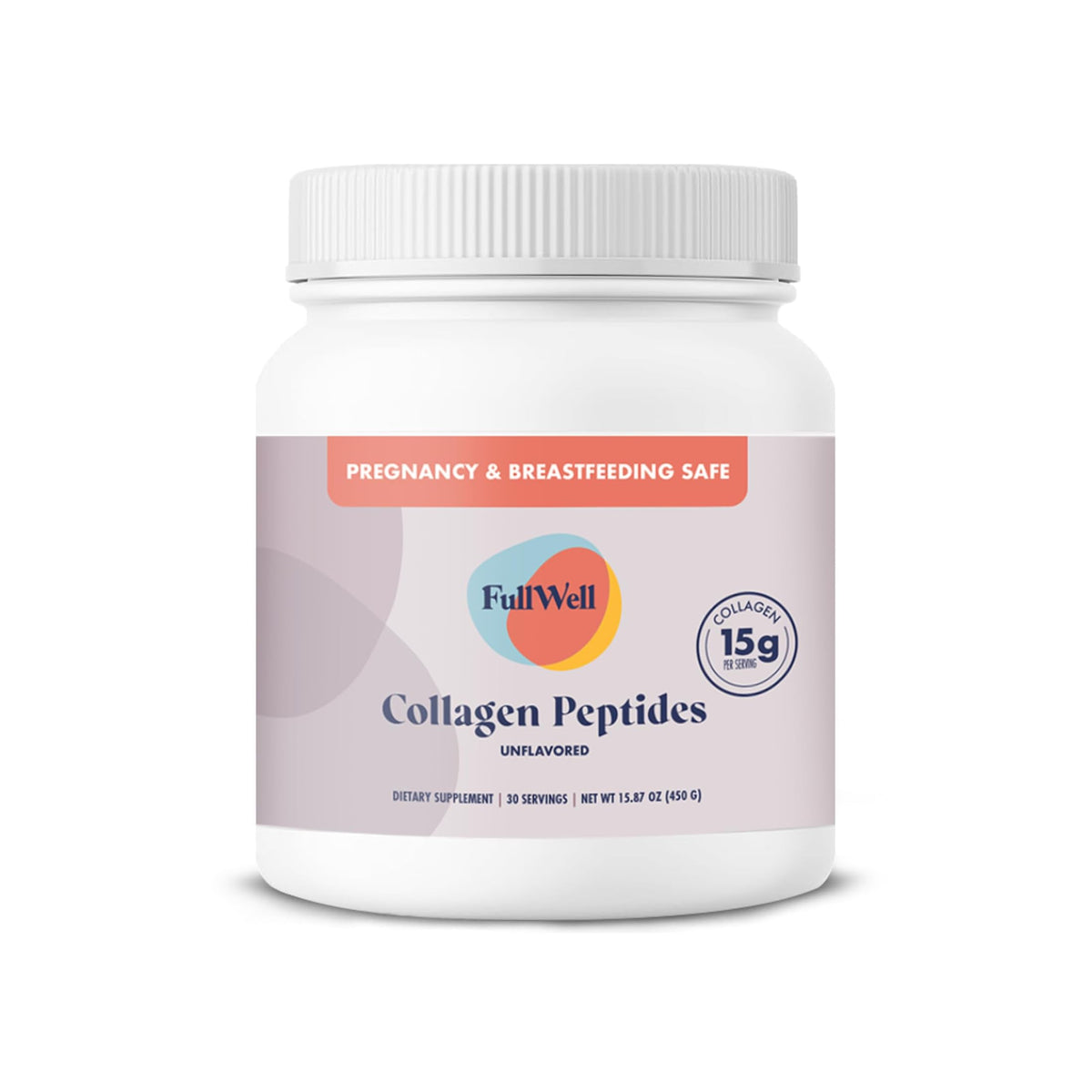 Unflavored Collagen Peptides Powder 15.87 oz F138