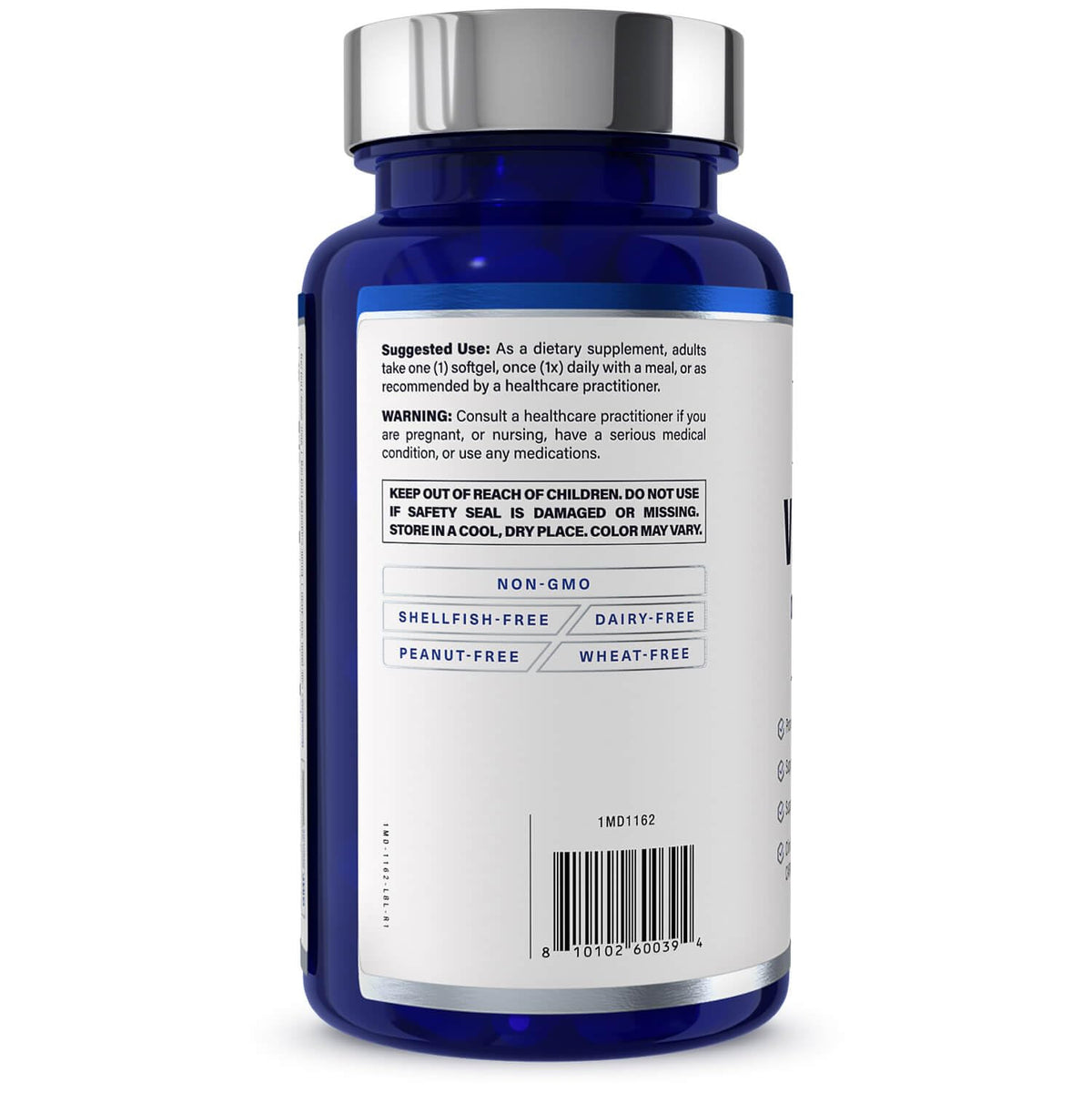 Eye Vitamin Supplement with Lutein & Zeaxanthin 30 Softgels U2487