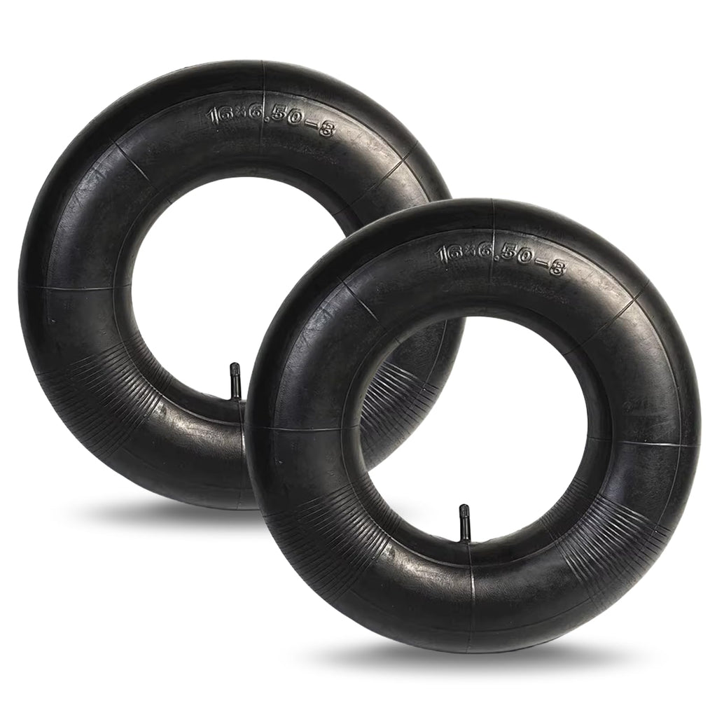 2 Pack 16x6.50-8/7.50-8 Lawn Mower Tire Inner Tubes with TR-13 Straight Valve Stem P891649