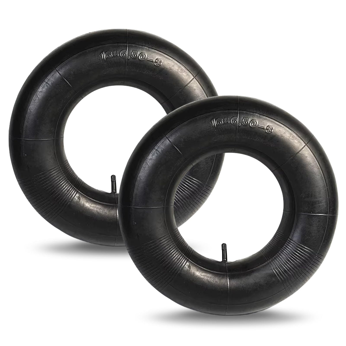 2 Pack 16x6.50-8/7.50-8 Lawn Mower Tire Inner Tubes with TR-13 Straight Valve Stem P891649