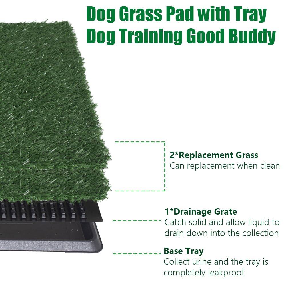 Dog Grass Pad with Tray 20x30 Inch B924187