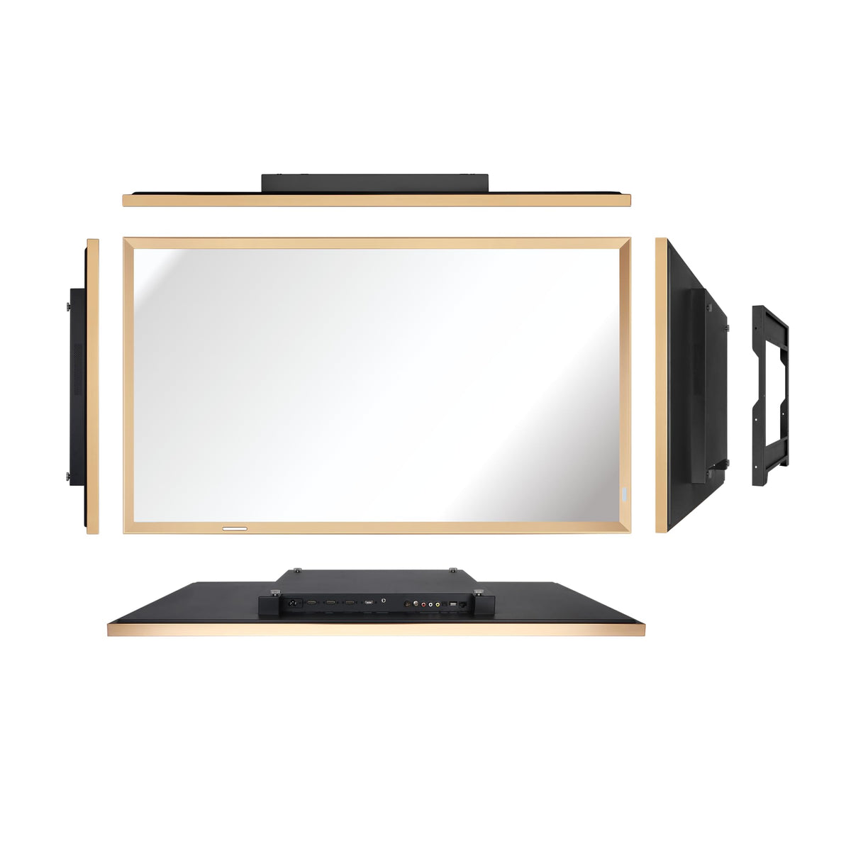 43-Inch Smart Mirror TV with Champagne Gold Aluminum Frame A50710