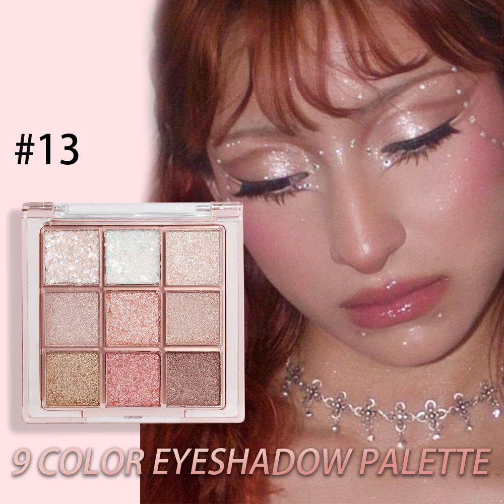 Pink Glitter Eyeshadow Palette I172