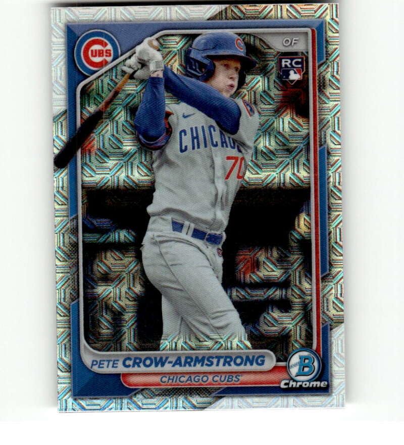 2024 Bowman Chrome Mega Box Mojo Refractor Baseball Trading Card D14214