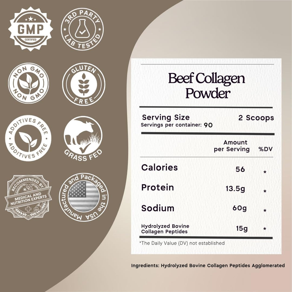 Grass-Fed Hydrolyzed Collagen Peptides 3 lb P393