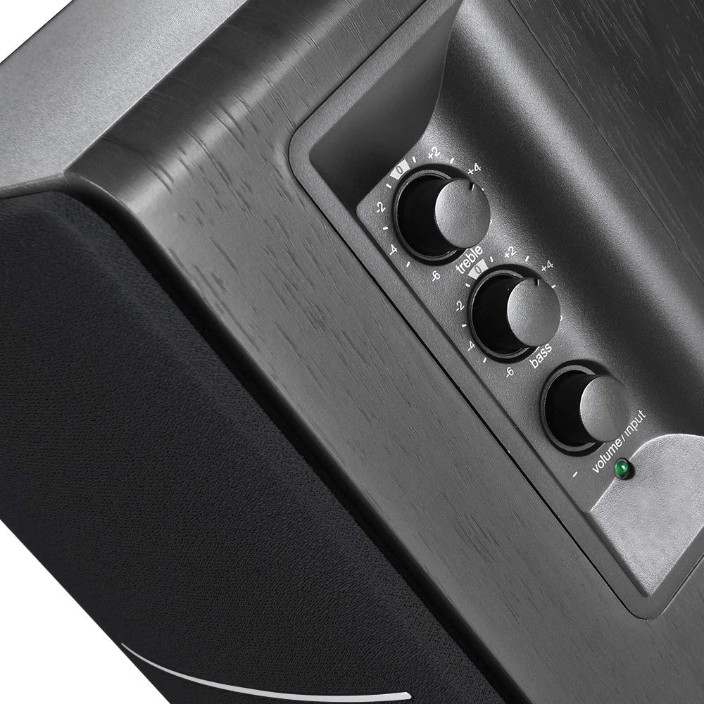 Active Bluetooth Bookshelf Speakers Black L21303