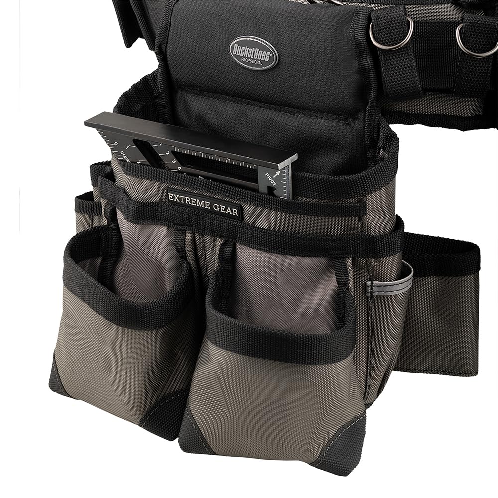 3 Bag Tool Belt with Suspenders B8865