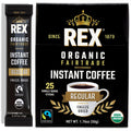 Organic Fairtrade Medium Roast Instant Coffee Sticks 25 Count G573