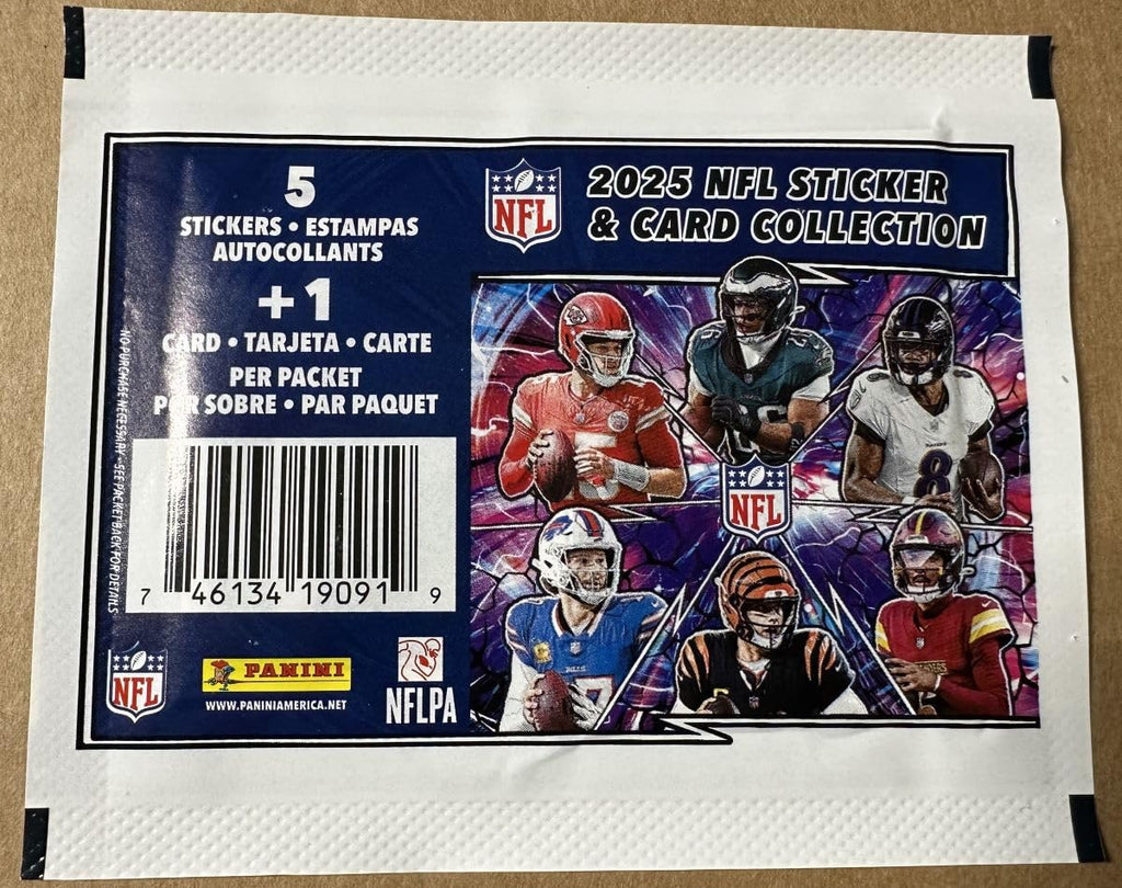 Football Sticker and Card Collection 5 Sealed Packs O28760