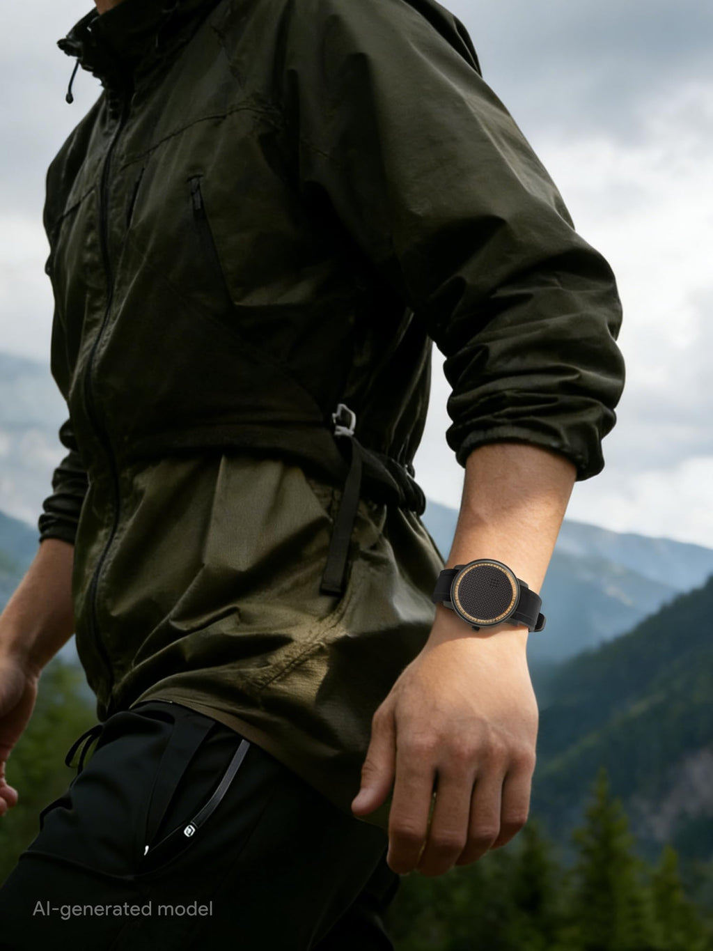 Magnetic Men Watch Black L9572