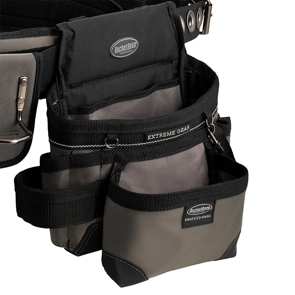 3 Bag Tool Belt with Suspenders B8865