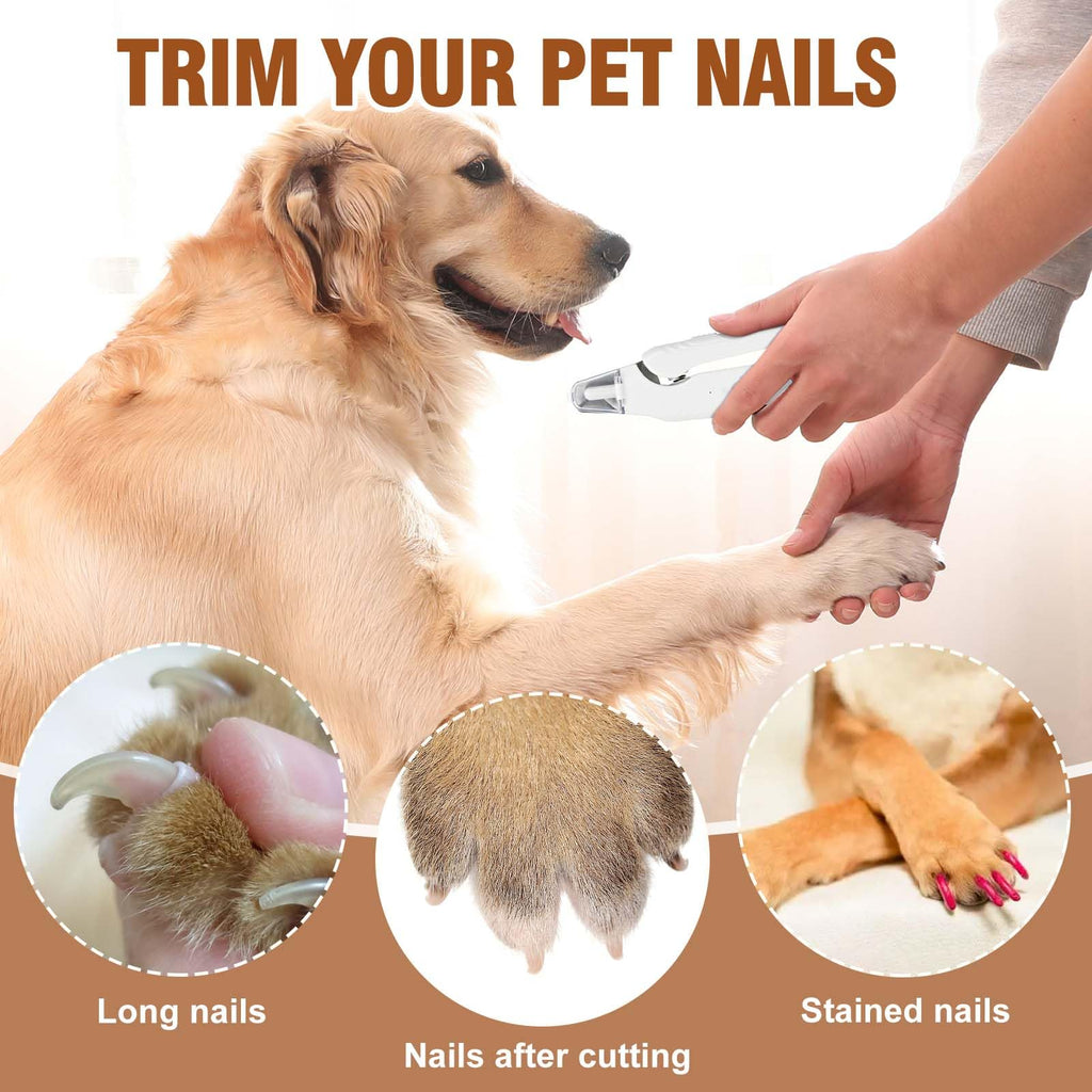 2-in-1 Dog Nail Grinder & Clippers with Light K37242