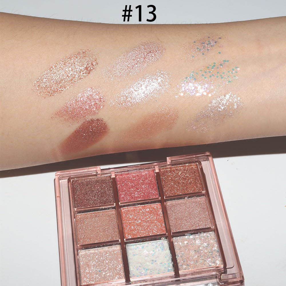 Pink Glitter Eyeshadow Palette I172