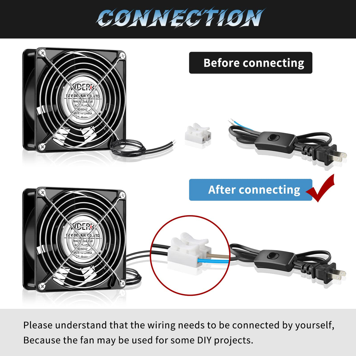 110V 120mm AC Axial Cooling Fan C32457
