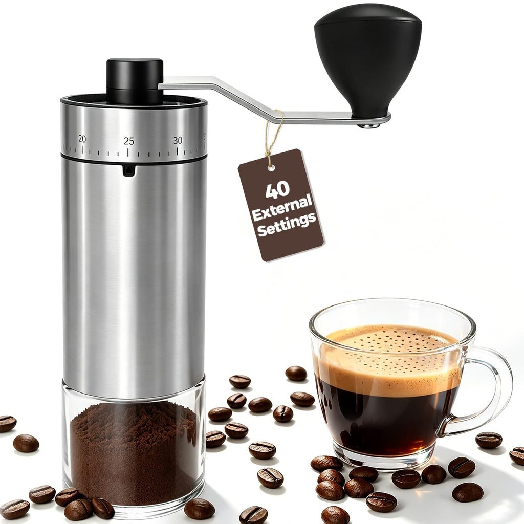 Manual Coffee Grinder with Ceramic Conical Burr S526704