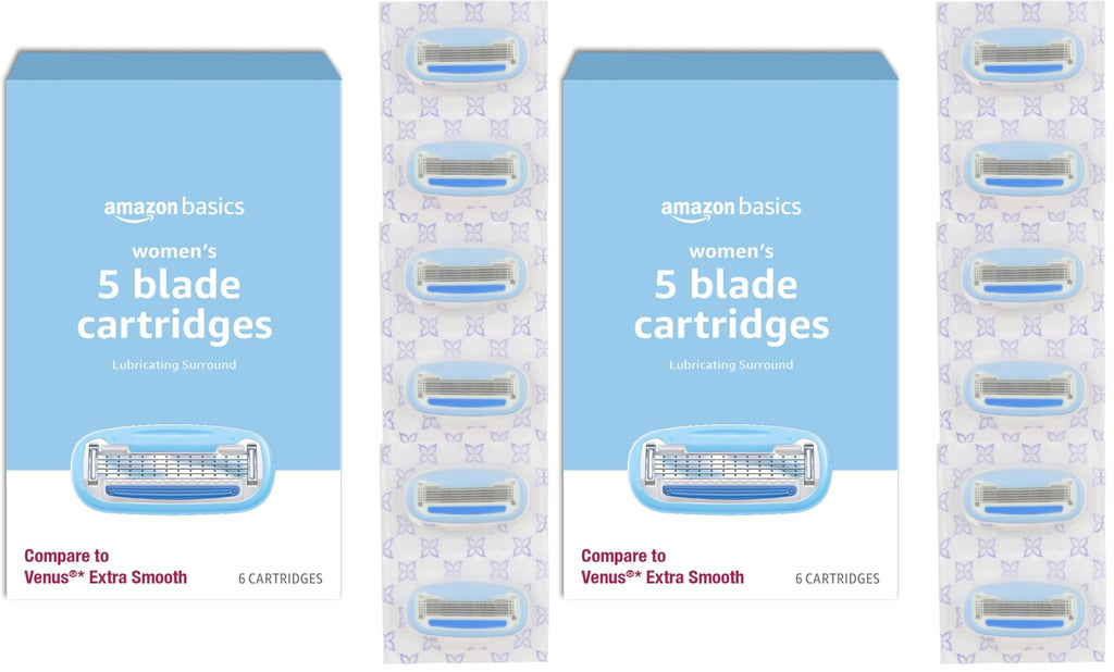 5-Blade Razor Refills 6 Count Pack of 2 I4799