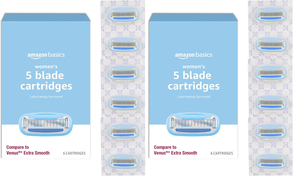 5-Blade Razor Refills 6 Count Pack of 2 I4799
