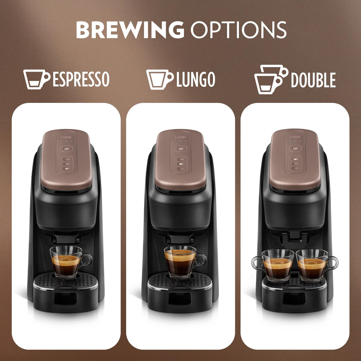 Espresso Machine and Coffee Tabs E249
