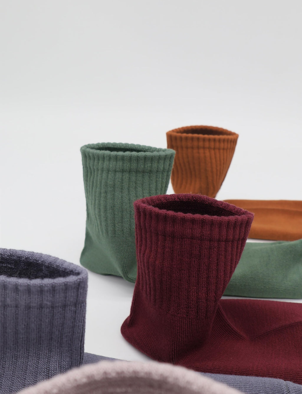 Viscose Bamboo Mini Crew Socks 5 Pairs E365