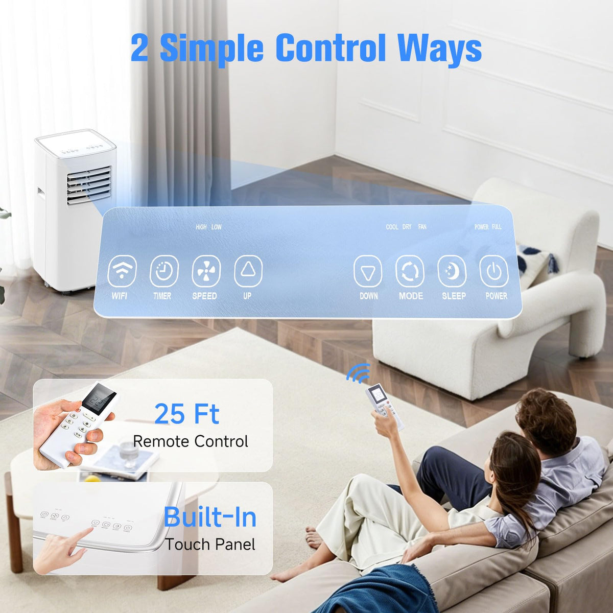 8500 BTU Portable Air Conditioner H30531