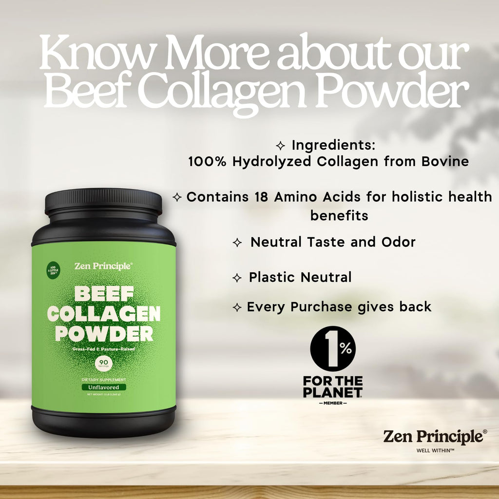 Grass-Fed Hydrolyzed Collagen Peptides 3 lb P393