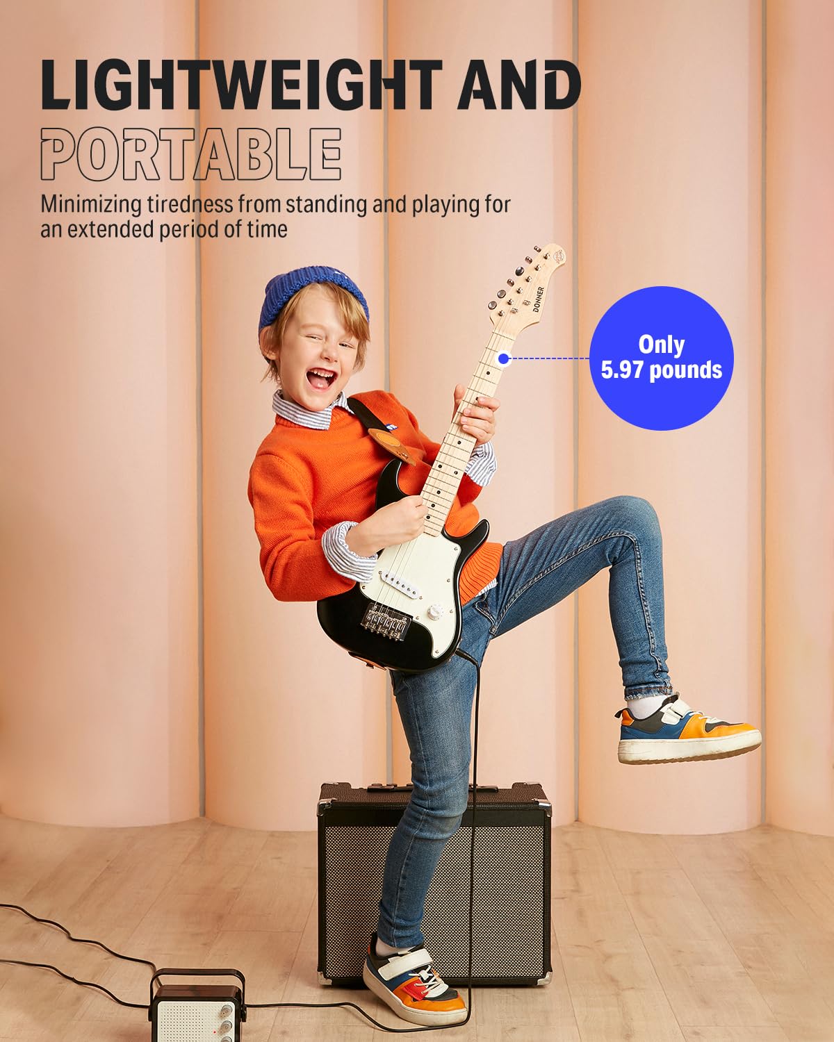 30 Inch Kids Electric Guitar Beginner Kit W47015