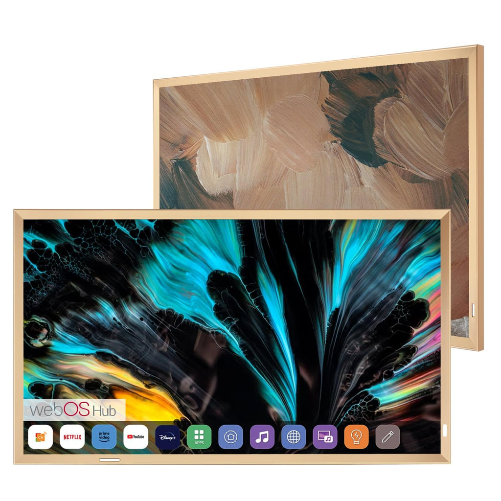 43-Inch Smart Mirror TV with Champagne Gold Aluminum Frame A50710