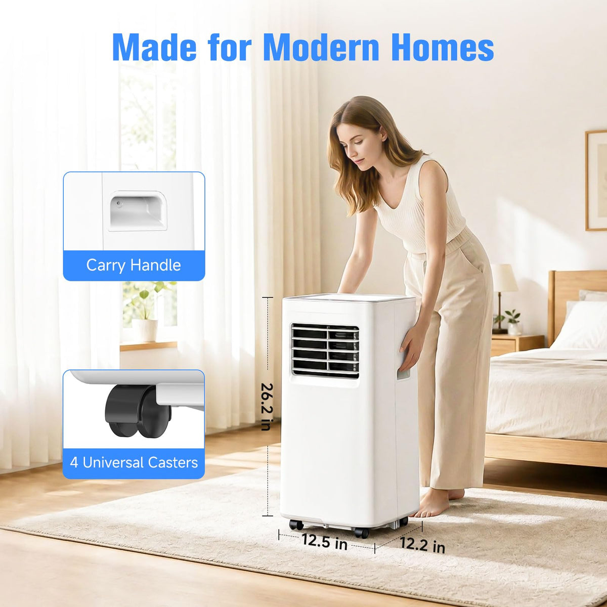 8500 BTU Portable Air Conditioner H30531