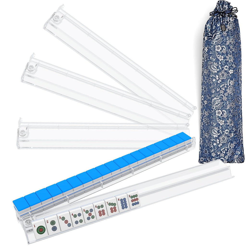 Mahjong Racks with Pushers Set of 4 P77292